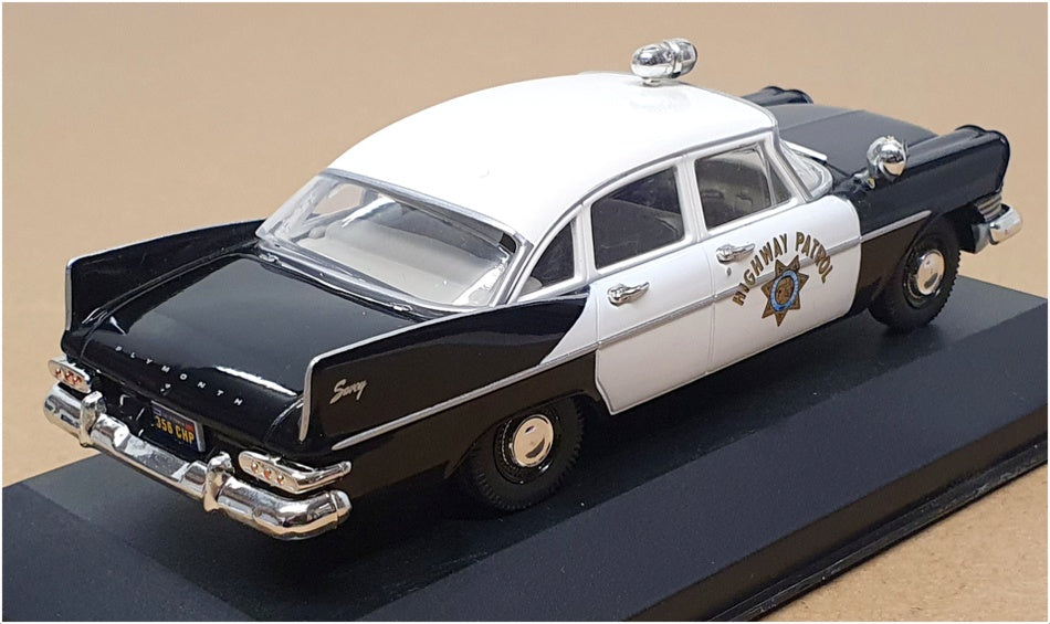 Whitebox 1/43 Scale WB172 - Plymouth Savoy Police California Highway Patrol