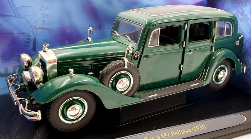 Ricko 1/18 Scale Diecast 32109 - 1935 Horch 851 Pullman - Green