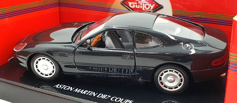 Guiloy 1/24 Scale Diecast 64525 - Aston Martin DB7 Coupe - Met Black