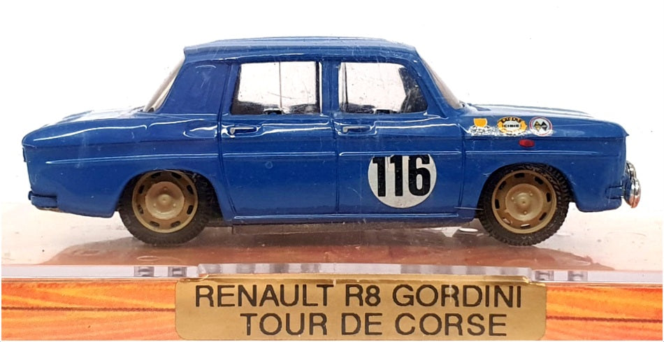 Norev 1/43 Scale 77 11 147 416 - Renault 8 Gordini #116 Tour de Corse 1965