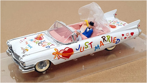 Vitesse 1/43 Scale 382 - 1959 Cadillac Type 62 (Just Married) White
