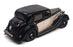 J&M Classics 1/43 Scale JM44BC - 1938 Alvis 12/70 Saloon - Black/Cream