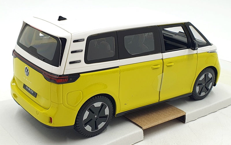 Maisto 1/24 Scale Diecast 32914 - 2023 Volkswagen ID Buzz - Yellow/White