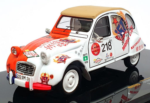 Ixo 1/43 Scale RAC225 - Citroen 2CV #218 Rally Raid Paris-Beijing 2010