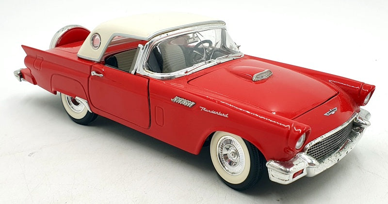 Road Signature 1/18 Scale Diecast 181224F - 1957 Ford Thunderbird - Red