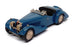 Western Models 1/43 Scale CBT11 - 1938 Bugatti 57 Corsica Tourer - Blue