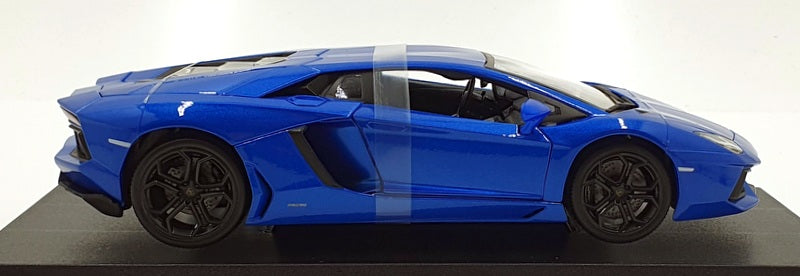 Maisto 1/18 Scale Diecast 46629 - Lamborghini Aventador Coupe - Blue