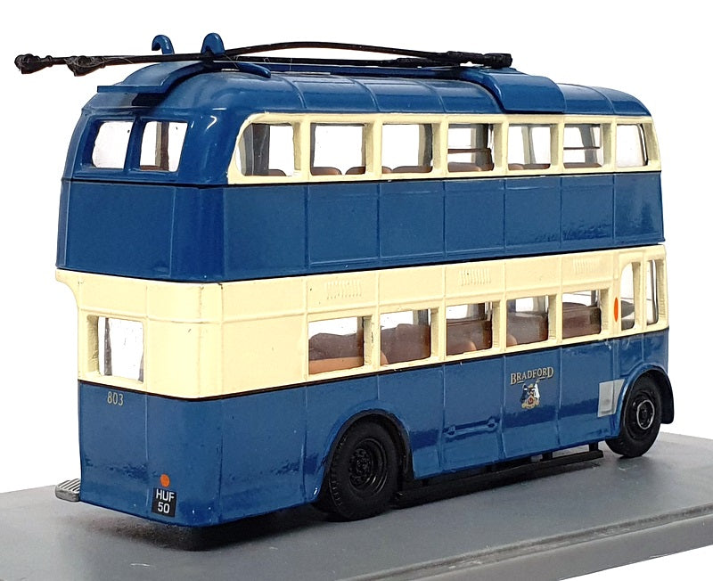 Corgi 1/76 Scale 40104 - Weymann Trolleybus Bradford Corp. R89 - Blue