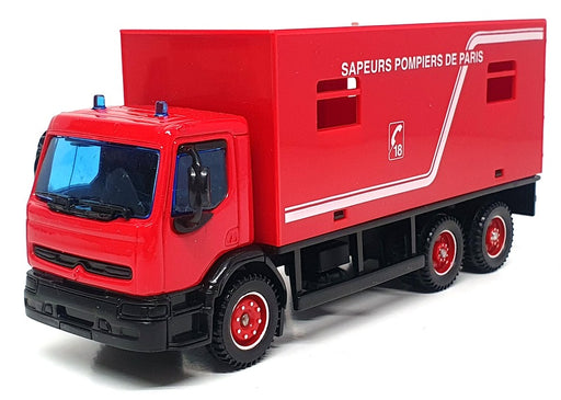 Solido 1/60 Scale 3151 - Renault Premium Distribution Fire Truck - Red