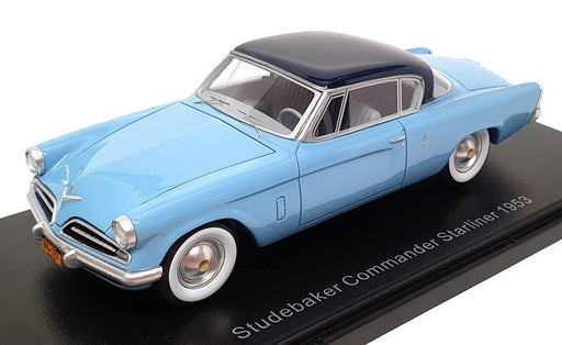 Best Of Show (BOS) 1/43 BOS43351 - 1953 Studebaker Commander Lt Blue/Dk Blue