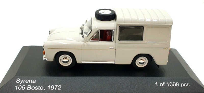 Whitebox 1/43 Scale WB212 - 1972 Syrena 105 Bosto - Grey