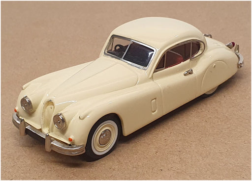 Milestone Miniatures 1/43 Scale CBT10 - Jaguar XK140 - Cream