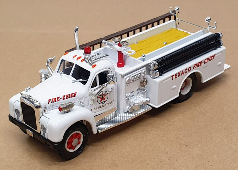 Corgi 1/50 Scale US52307 - Mack B Series Pumper Fire Engine (Texaco) White