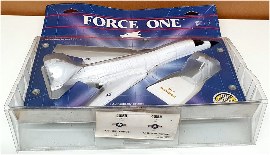 Ertl Appx 26cm Long Diecast 1169 - B1 Bomber Aircraft USAF - White