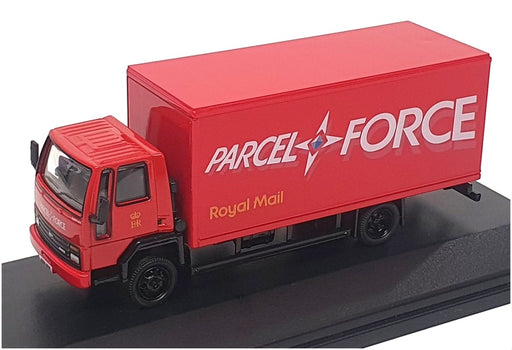 Oxford Diecast 1/76 Scale 76FCG005 - Ford Cargo Box Van (Parcelforce) Red