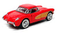 Franklin Mint 1/43 Scale B11KC58 - 1957 Chevrolet Corvette - Red/Beige