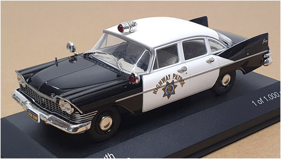 Whitebox 1/43 Scale WB172 - Plymouth Savoy Police California Highway Patrol