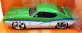 Jada Bigtime Muscle 1/24 Scale Diecast 35489 1969 Pontiac GTO Judge - Green