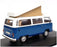 Ixo 1/43 Scale CLC502NSP.22 - 1978 VW Transporter T2 Westfalia - Blue/White