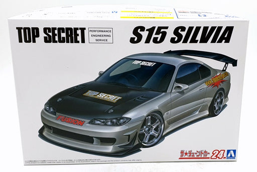 Aoshima 1/24 Scale Unbuilt Kit 05874 - 1999 Nissan S15 Silvia Top Secret