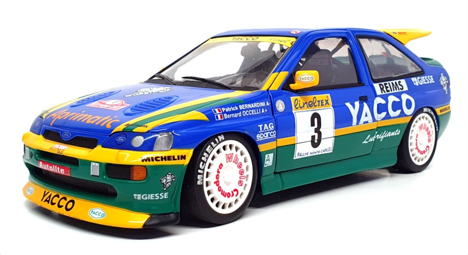 UT Models 1/18 Scale DC21823X - Ford Escort RS Cosworth - #3 Monte Carlo 1996