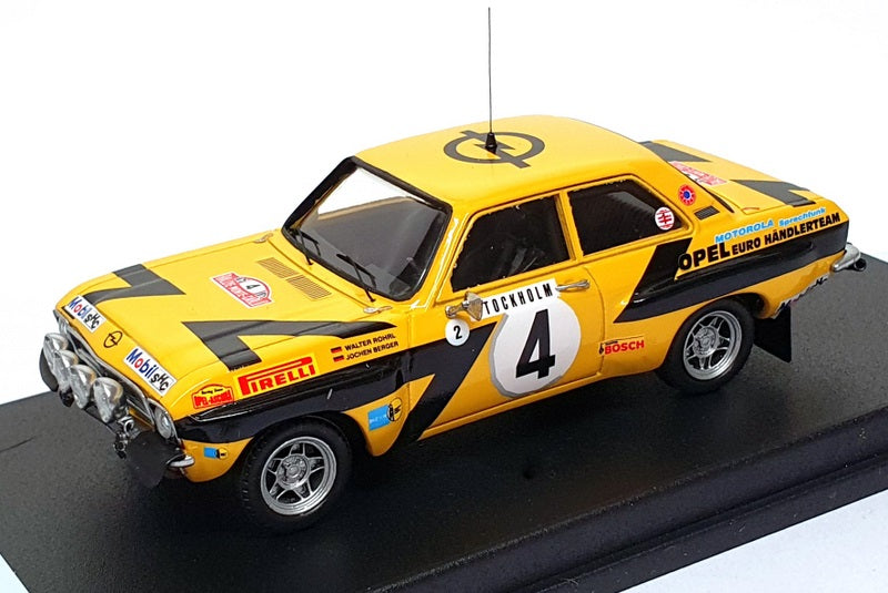 Trofeu 1/43 Scale dsn1:43-81 - Opel Ascona #4 Monte Carlo 1975 - Yellow/Black