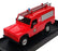 Solido 1/43 Scale Diecast 4828 - Land Rover Fire Truck - Red