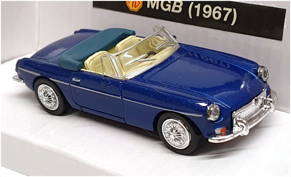 NewRay 1/43 Scale Diecast 48774 - 1967 MGB - Met Blue