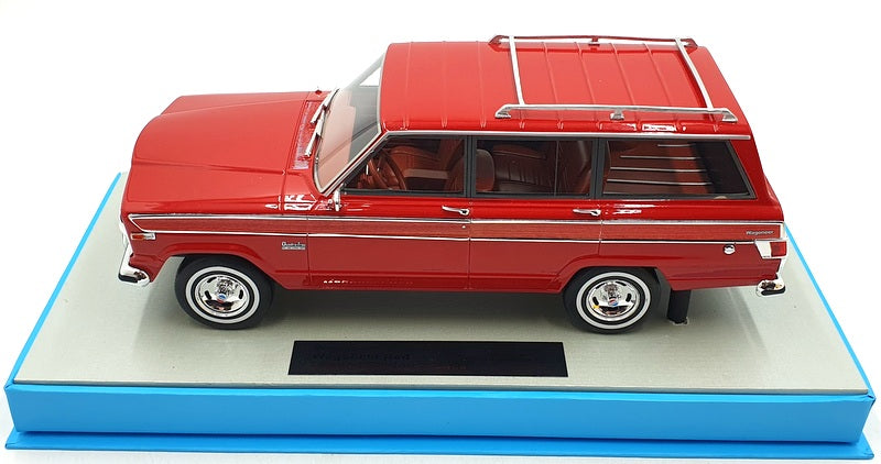 LS Collectibles 1/18 Scale Resin LS037H - 1979 Jeep Grand Wagoneer - Red