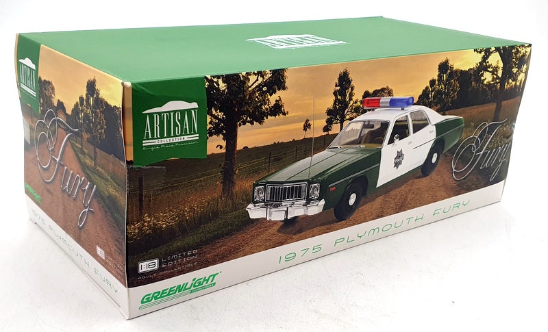 Greenlight 1/18 Scale Diecast 19116 - 1975 Plymouth Fury Capitol City Police