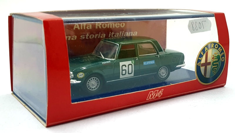 M4 Models 1/43 Scale 7038 - Alfa Romeo 1750 Berlina #60 Coppa delle Alpi 1968