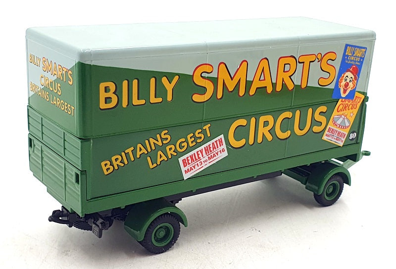 Corgi 1/50 Scale Diecast 97897B - Billy Smarts Circus Box trailer