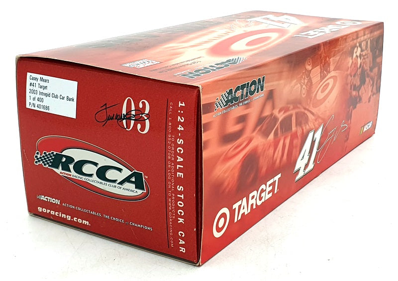 Action 1/24 Scale 401686 - Dodge Intrepid Club Car 2003 Target NASCAR #41