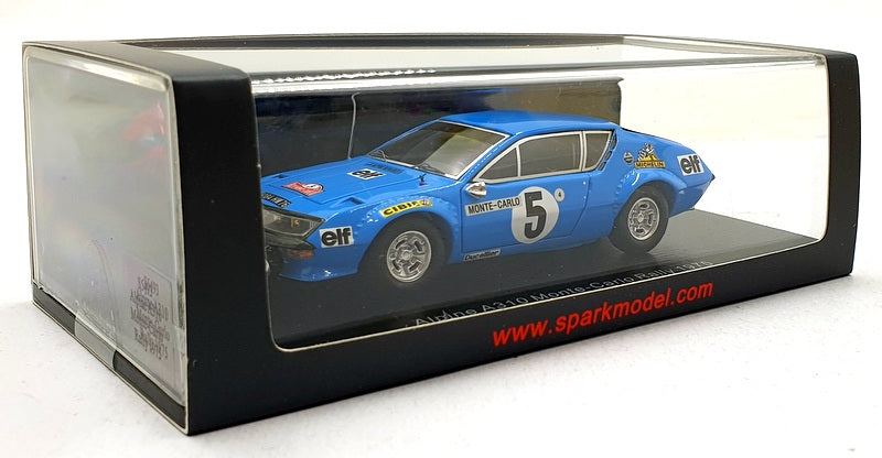 Spark 1/43 Scale S5493 - Alpine A310 #5 Monte-Carlo Rally 1975