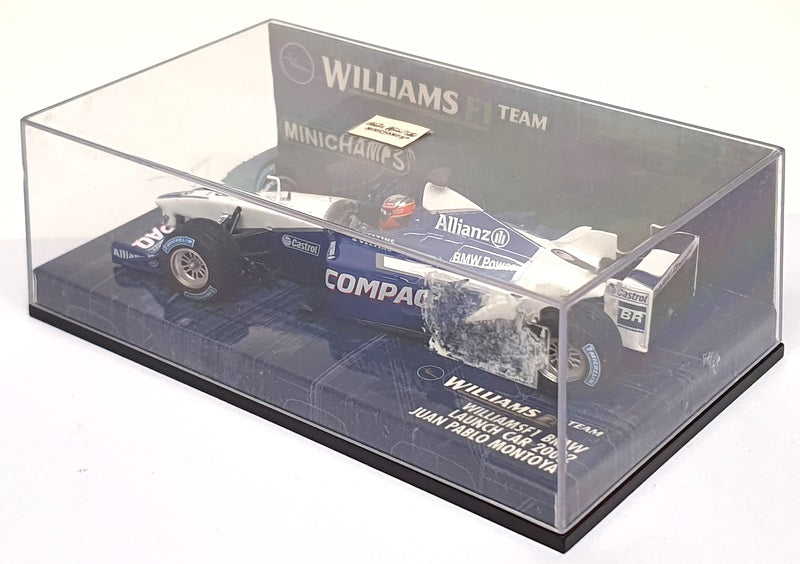 Minichamps 1/43 Scale 400 020096 - F1 Williams BMW Launch 2002 Montoya