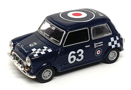 Oxford Diecast 1/43 Scale SP009 - Ben Sherman Race Mini #63 - Blue