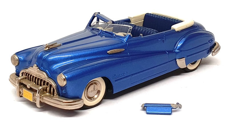 Brooklin 1/43 Scale 131124U - 1948 Buick Roadmaster Convertible - Met Blue