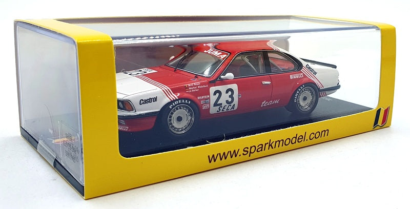 Spark Model 1/43 Scale SB066 - BMW 635 CSi #23 24h SPA 1985