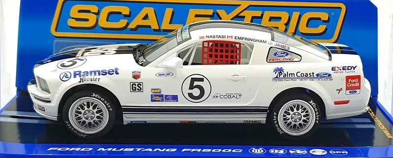 Scalextric 1/32 Scale Slot Car C2774 - Ford Mustang #5 FR 500C