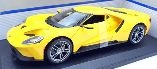 Maisto 1/18 Scale Diecast 31384 - 2017 Ford GT - Yellow