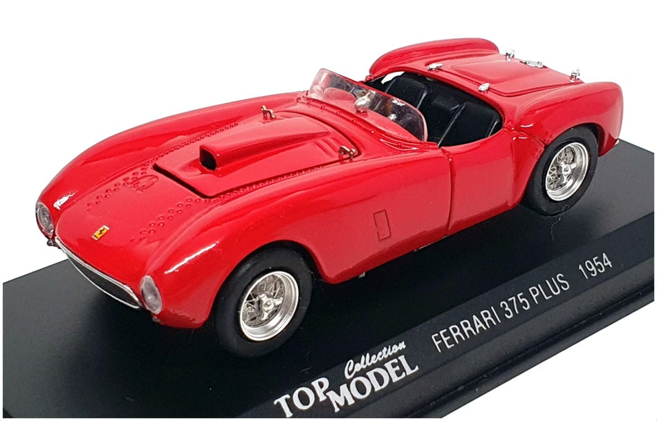 Top Model 1/43 Scale Resin TMC001 - 1954 Ferrari 375 Plus MM - Red