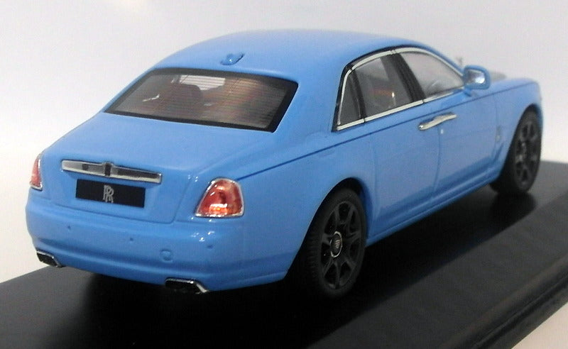 IXO Models 1/43 Scale Metal Model - MOC168P Rolls Royce Ghost - Blue/Silver