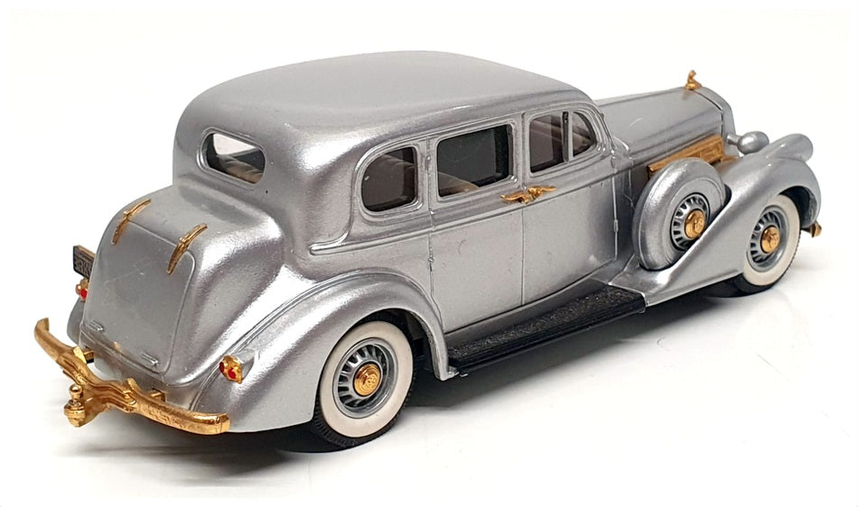 Brooklin Models 1/43 Scale CBT50 - 1936 Pierce Arrow 1601 Sedan - Silver