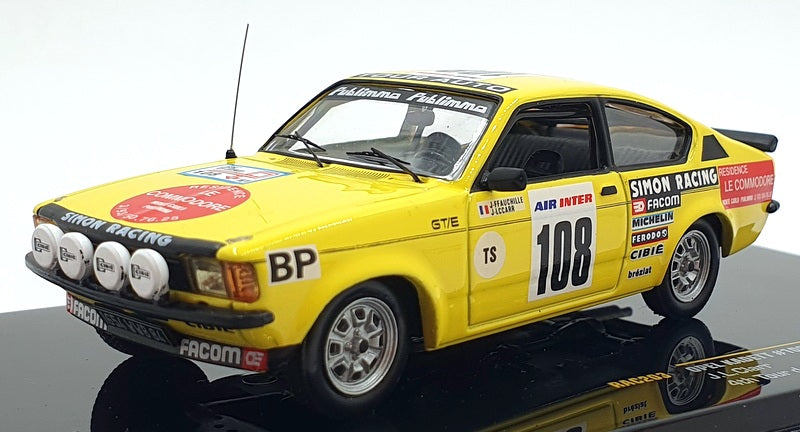 Ixo 1/43 Scale Diecast RAC203 - Opel Kadett #108 4th Tour de France 1979 - 1st