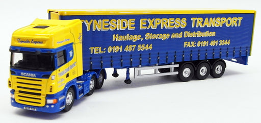 Corgi 1/76 Scale CC18101 - Scania R Topline Curtainside - Tyneside Express