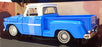 Motor Max 1/24 Scale 79035 - 1966 GMC C1000 Fenderside - Blue/White