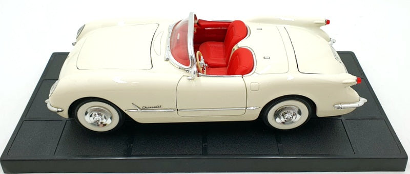 Mira 1/18 Scale Diecast 05403 - 1953 Chevrolet Corvette - White