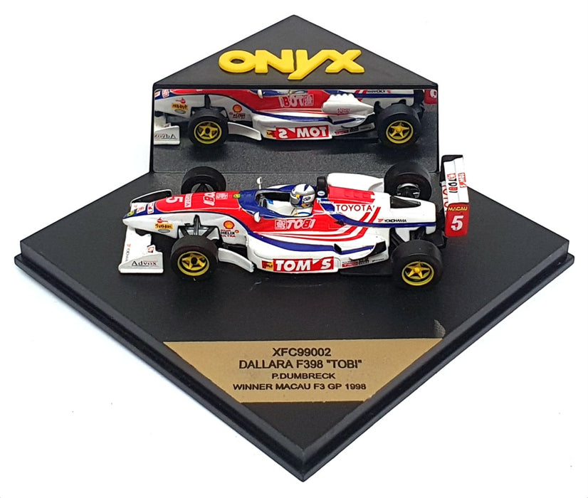 Onyx 1/43 Scale XFC99002 - Dallara F398 Tobi 1st Macau F3 GP 1998 - P. Dumbreck