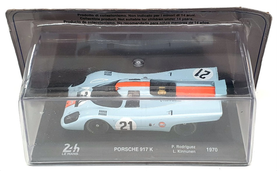 Altaya 1/43 Scale A2824A - Porsche 917K #21 24H Le Mans 1970 Rodriguez/Kinnunen