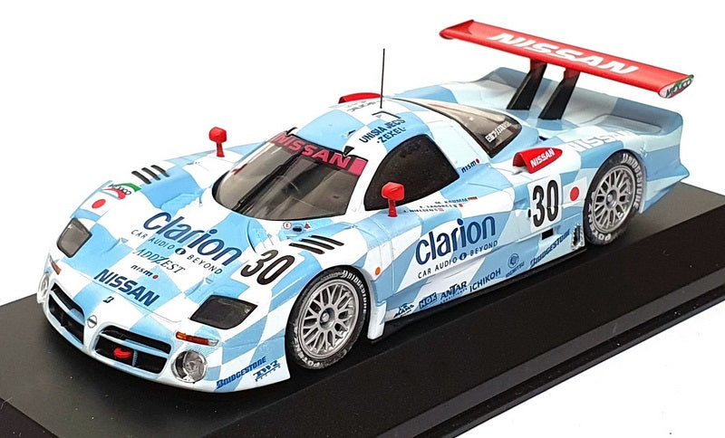 Kyosho 1/43 Scale Diecast 03421A - 1998 Nissan R390GT1 - Lt Blue